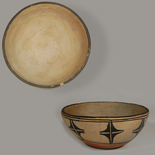 Historic Kewa (Santo Domingo) Pueblo Pottery - C3753.13